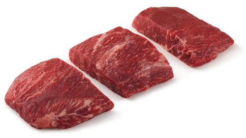 Beef Flat Iron Steaks Product Image